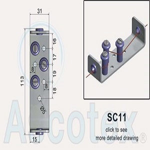 Bộ căng chống dối dây Ascotex SC11 Wrap Tensioner